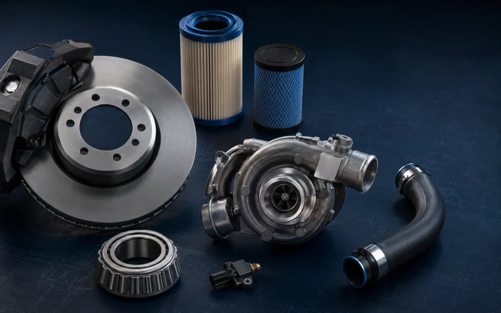 Master Power Parts — heavy-duty spare parts